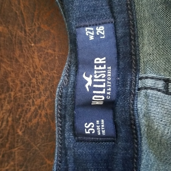 #D - 24/23.5 Hollister Advanced Stretch Ultra High Rise Jean Leggings Sz 5S - Picture 3 of 14